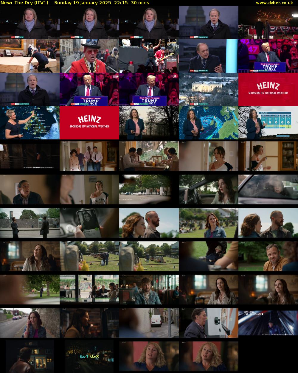 The Dry (ITV1) Sunday 19 January 2025 22:15 - 22:45