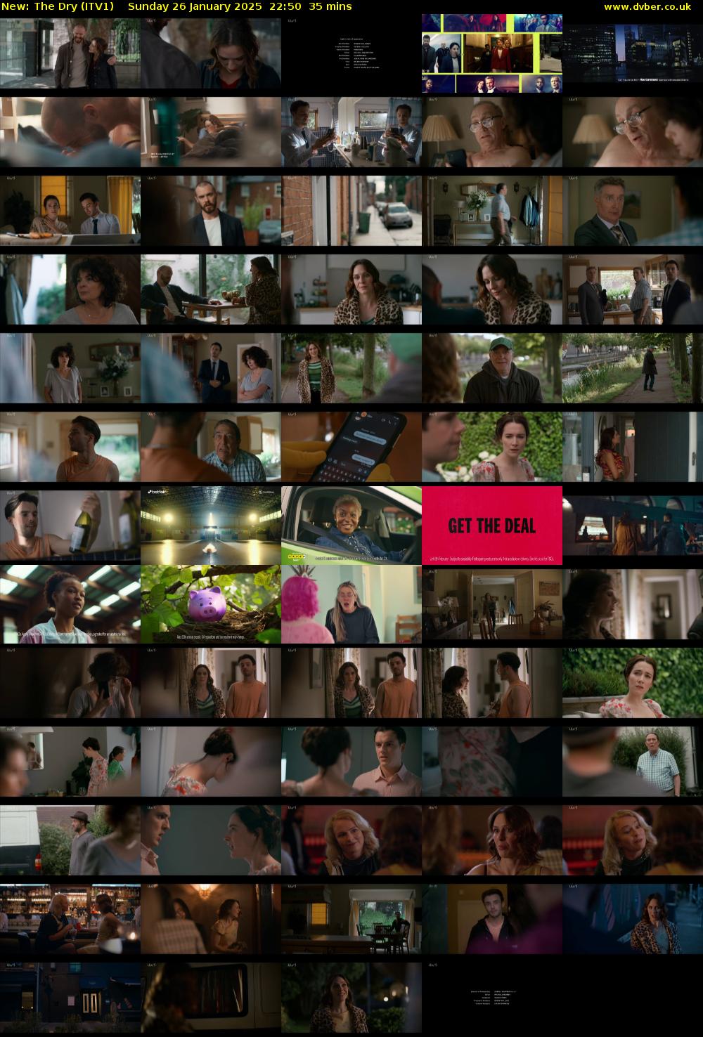 The Dry (ITV1) Sunday 26 January 2025 22:50 - 23:25