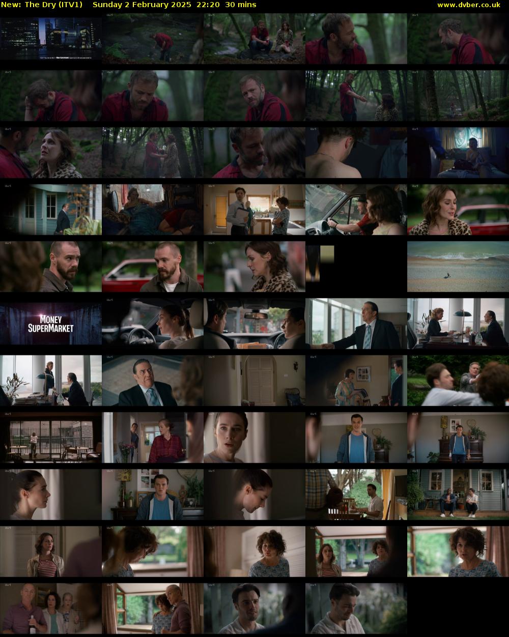 The Dry (ITV1) Sunday 2 February 2025 22:20 - 22:50