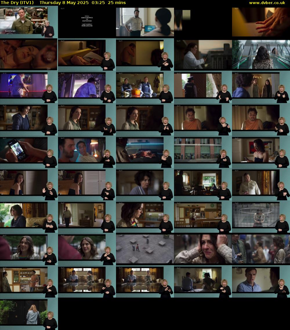 The Dry (ITV1) Thursday 8 May 2025 03:25 - 03:50