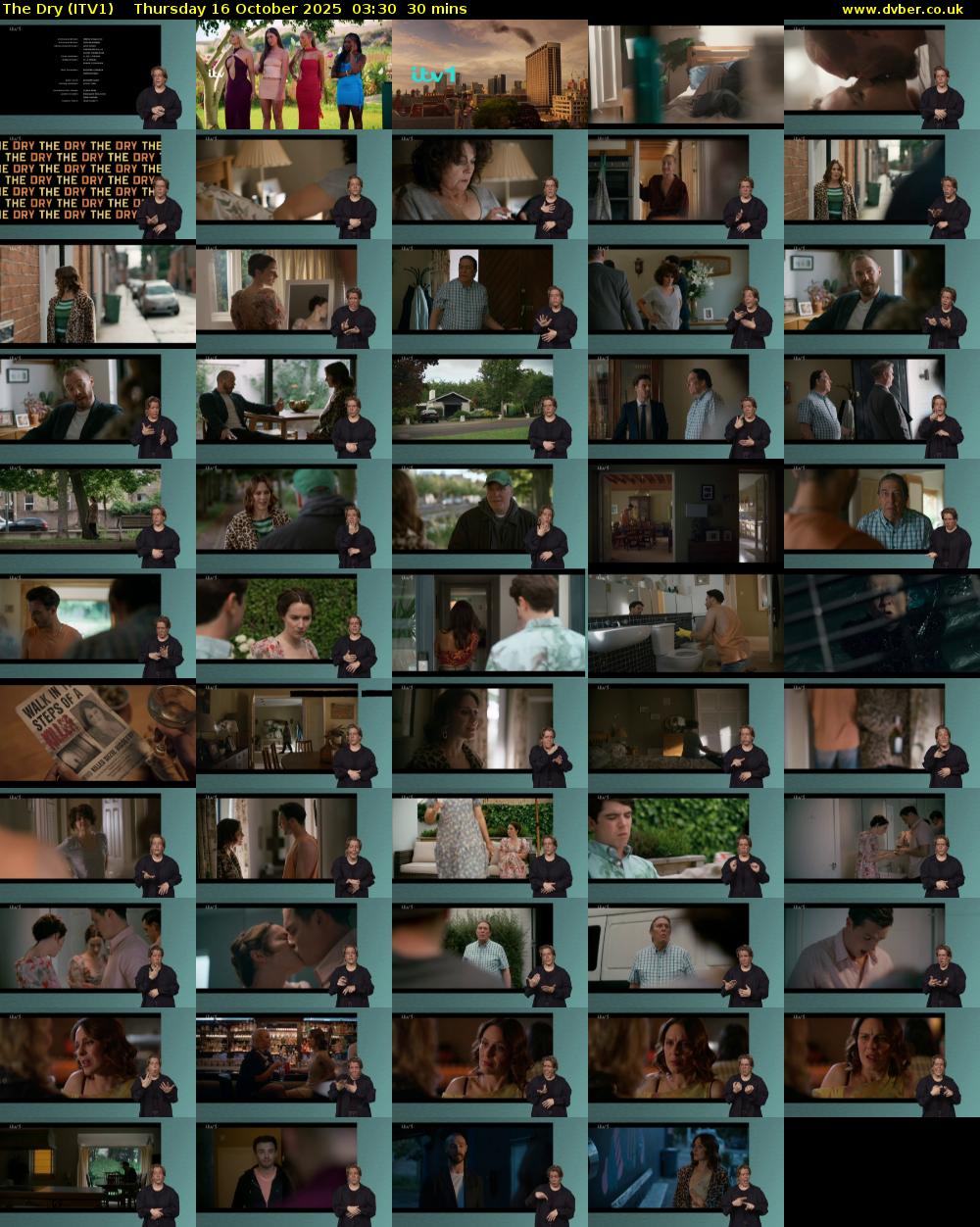 The Dry (ITV1) Thursday 16 October 2025 03:30 - 04:00