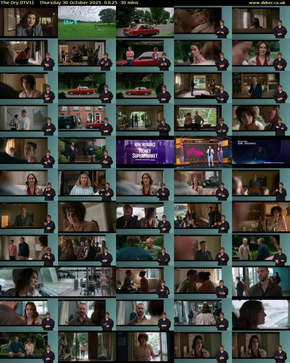 The Dry (ITV1) Thursday 30 October 2025 03:25 - 03:55