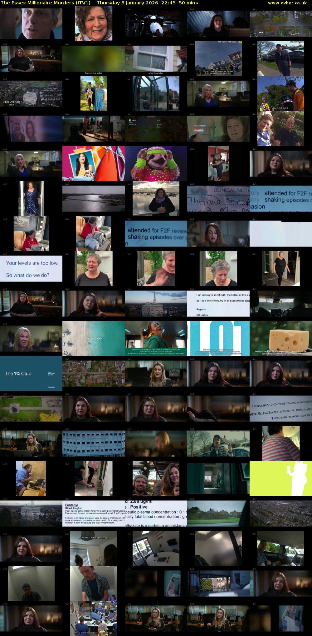 The Essex Millionaire Murders (ITV1) Thursday 8 January 2026 22:45 - 23:35