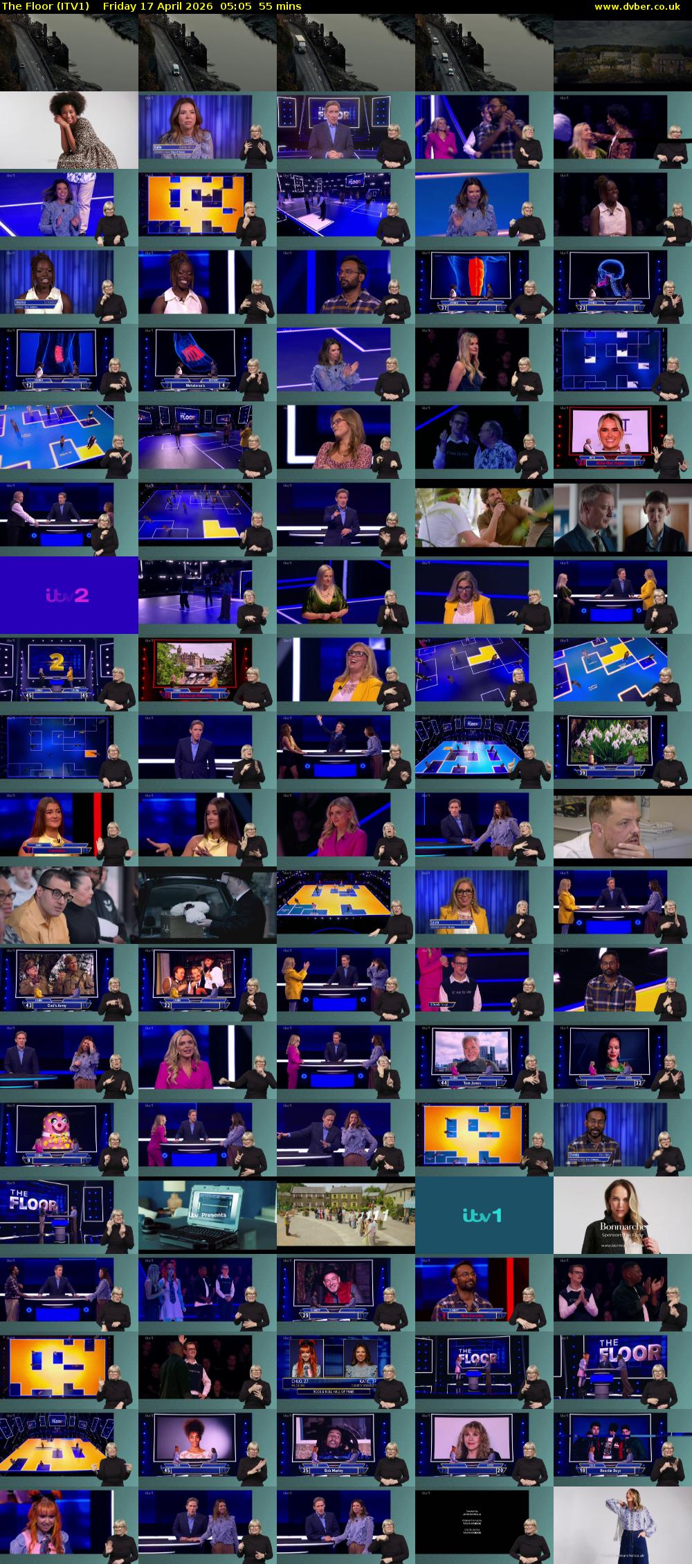 The Floor (ITV1) Friday 17 April 2026 05:05 - 06:00
