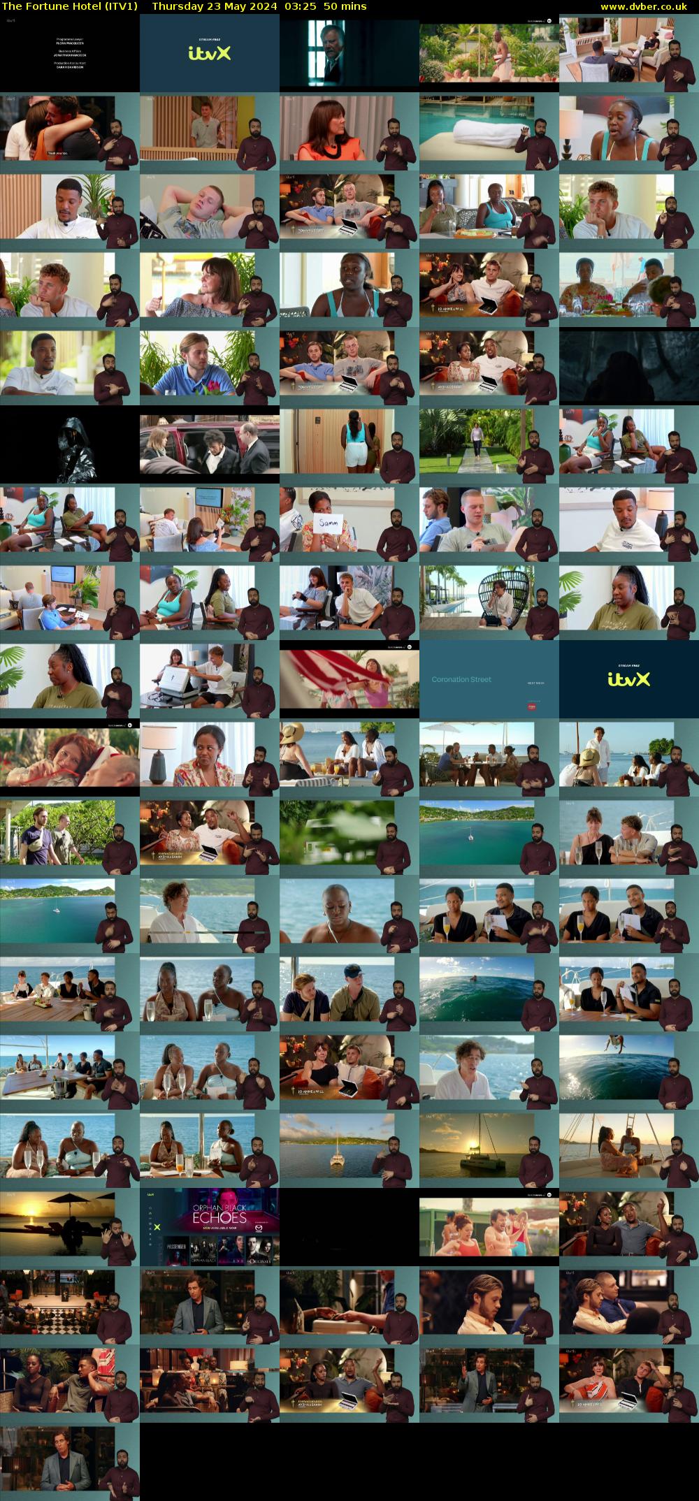 The Fortune Hotel (ITV1) Thursday 23 May 2024 03:25 - 04:15