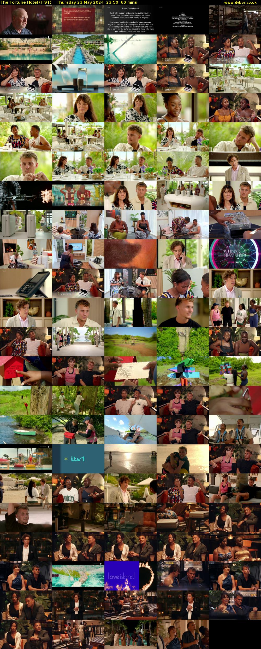The Fortune Hotel (ITV1) Thursday 23 May 2024 23:50 - 00:50
