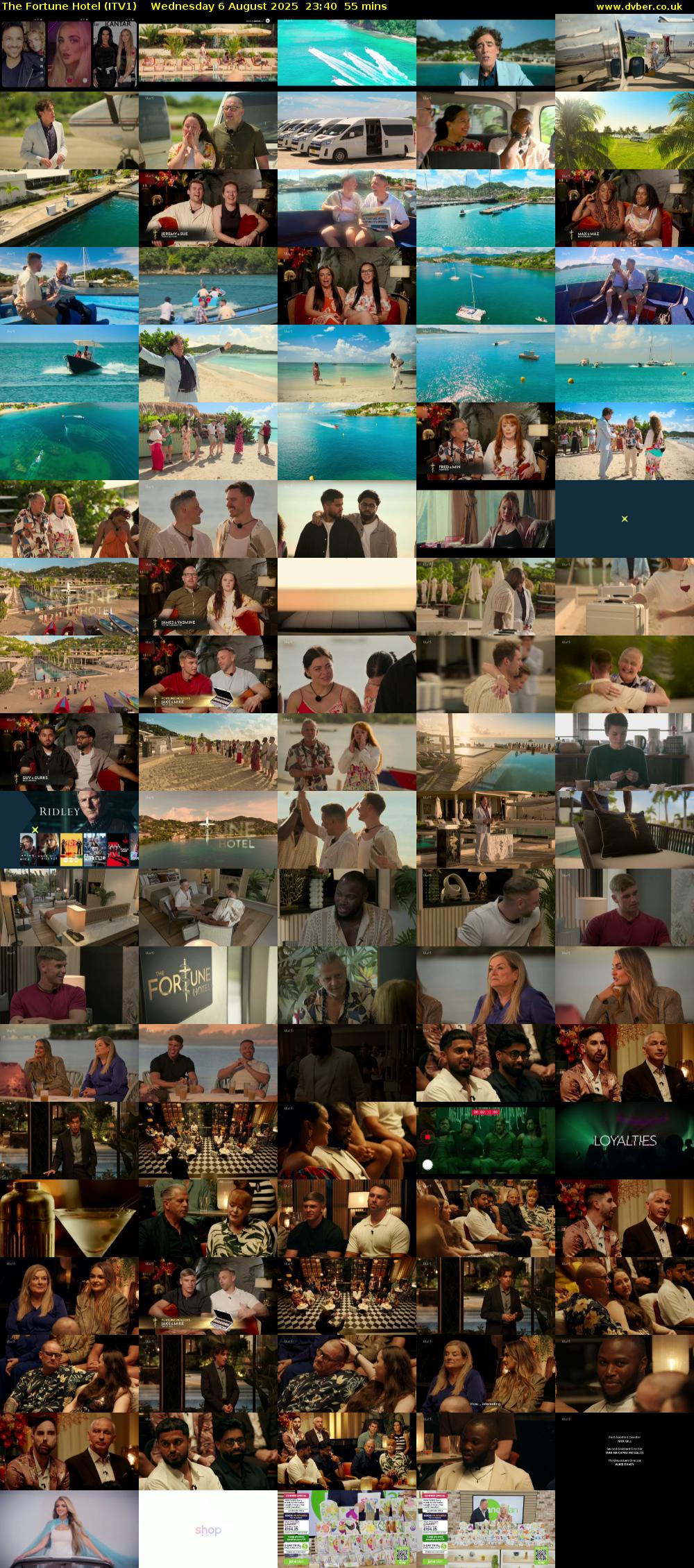 The Fortune Hotel (ITV1) Wednesday 6 August 2025 23:40 - 00:35