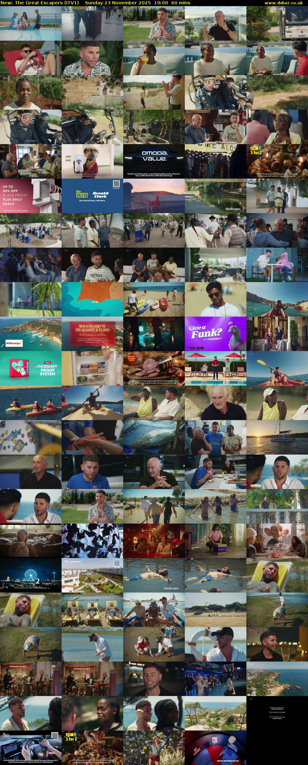 The Great Escapers (ITV1) Sunday 23 November 2025 19:00 - 20:00