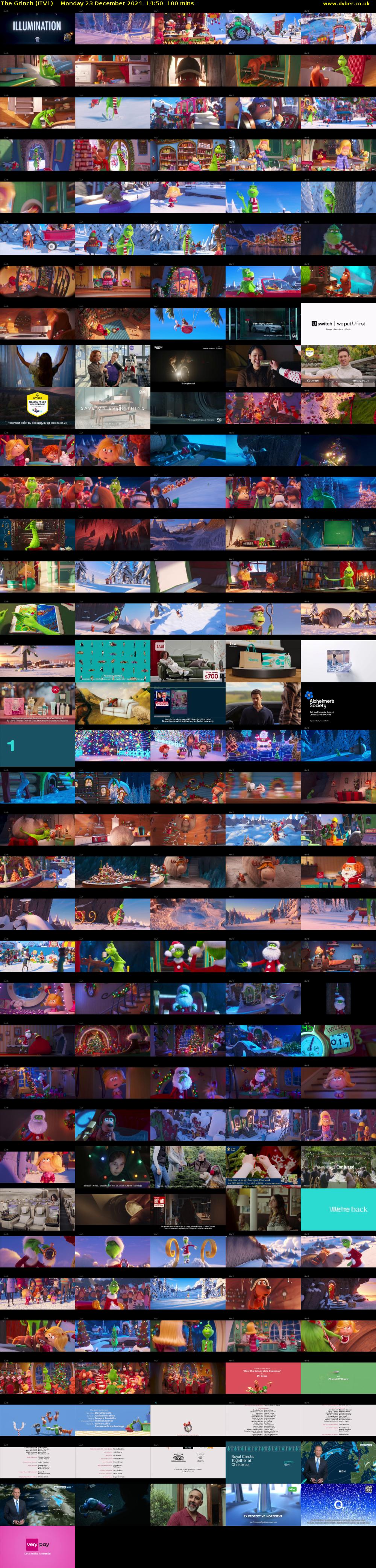 The Grinch (ITV1) Monday 23 December 2024 14:50 - 16:30