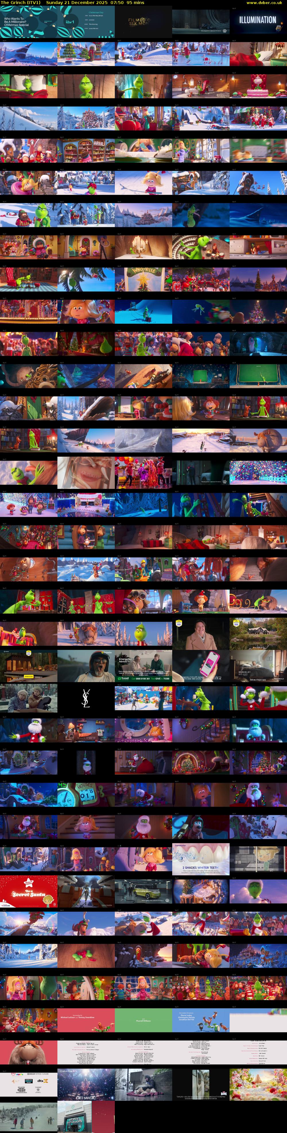 The Grinch (ITV1) Sunday 21 December 2025 07:50 - 09:25