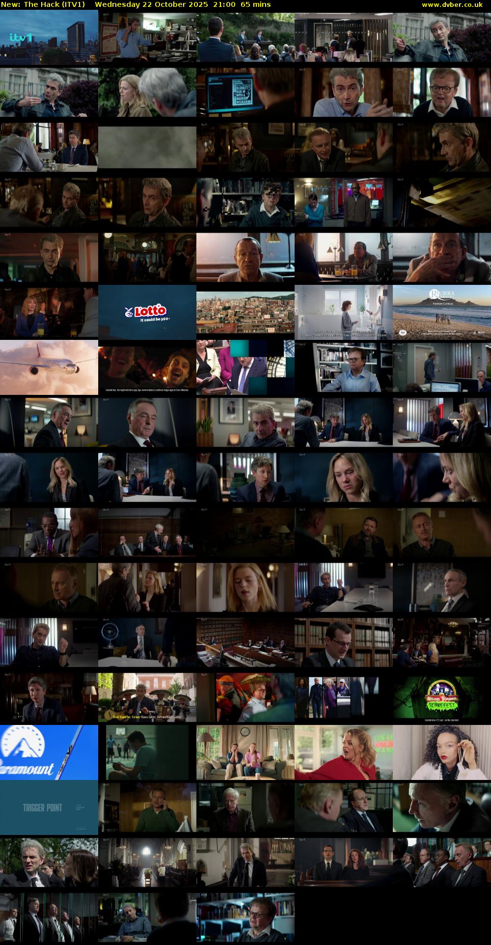 The Hack (ITV1) Wednesday 22 October 2025 21:00 - 22:05
