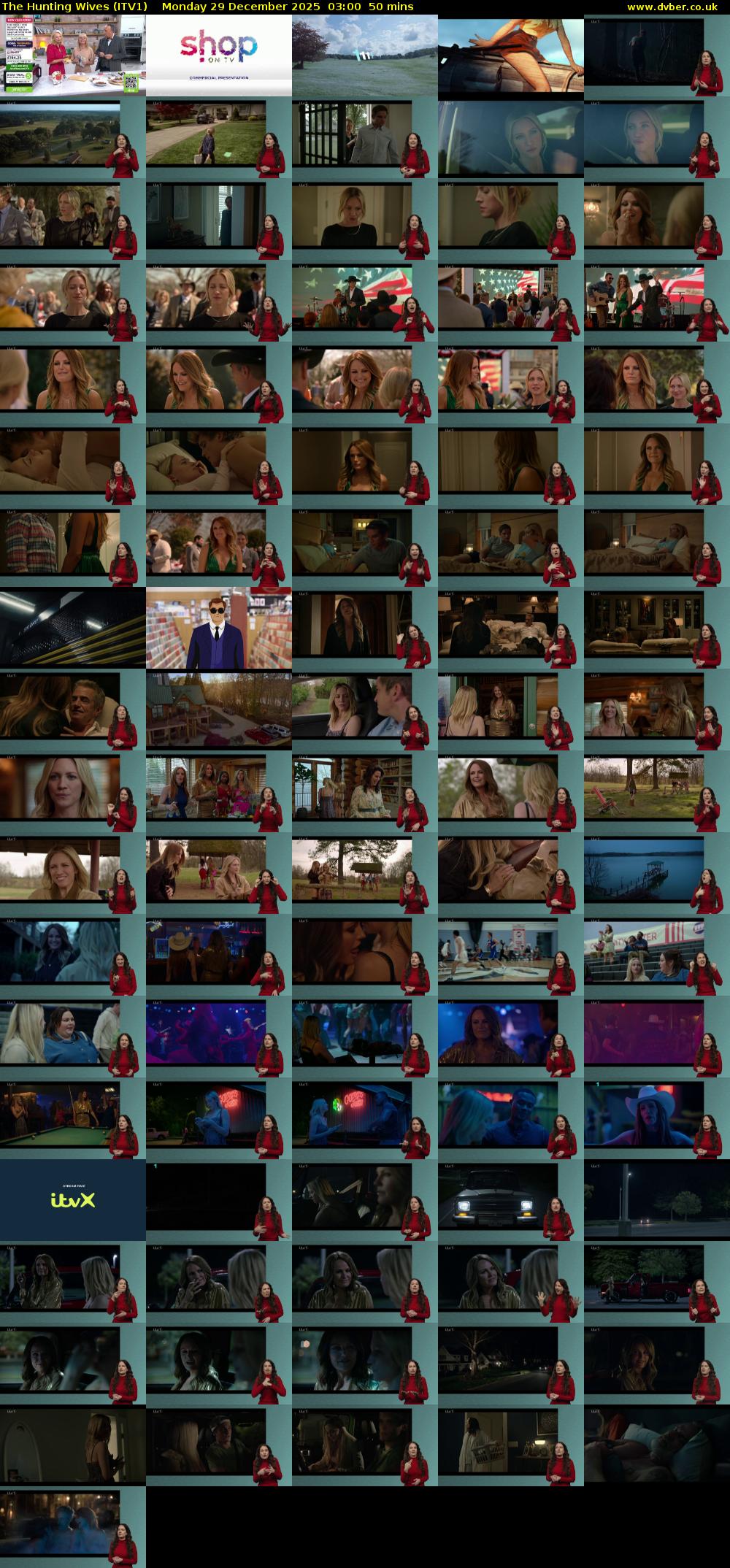 The Hunting Wives (ITV1) Monday 29 December 2025 03:00 - 03:50