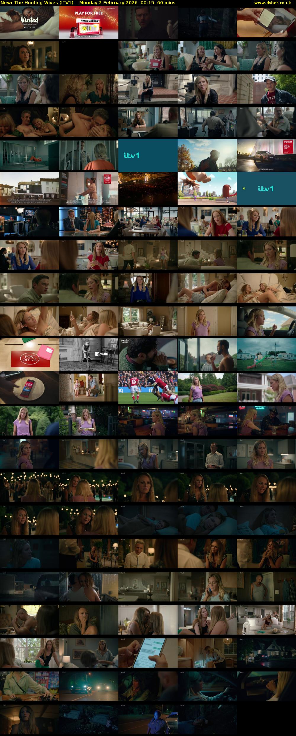 The Hunting Wives (ITV1) Monday 2 February 2026 00:15 - 01:15