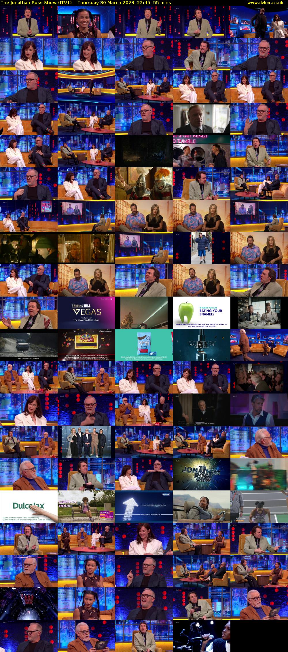 The Jonathan Ross Show (ITV1) Thursday 30 March 2023 22:45 - 23:40