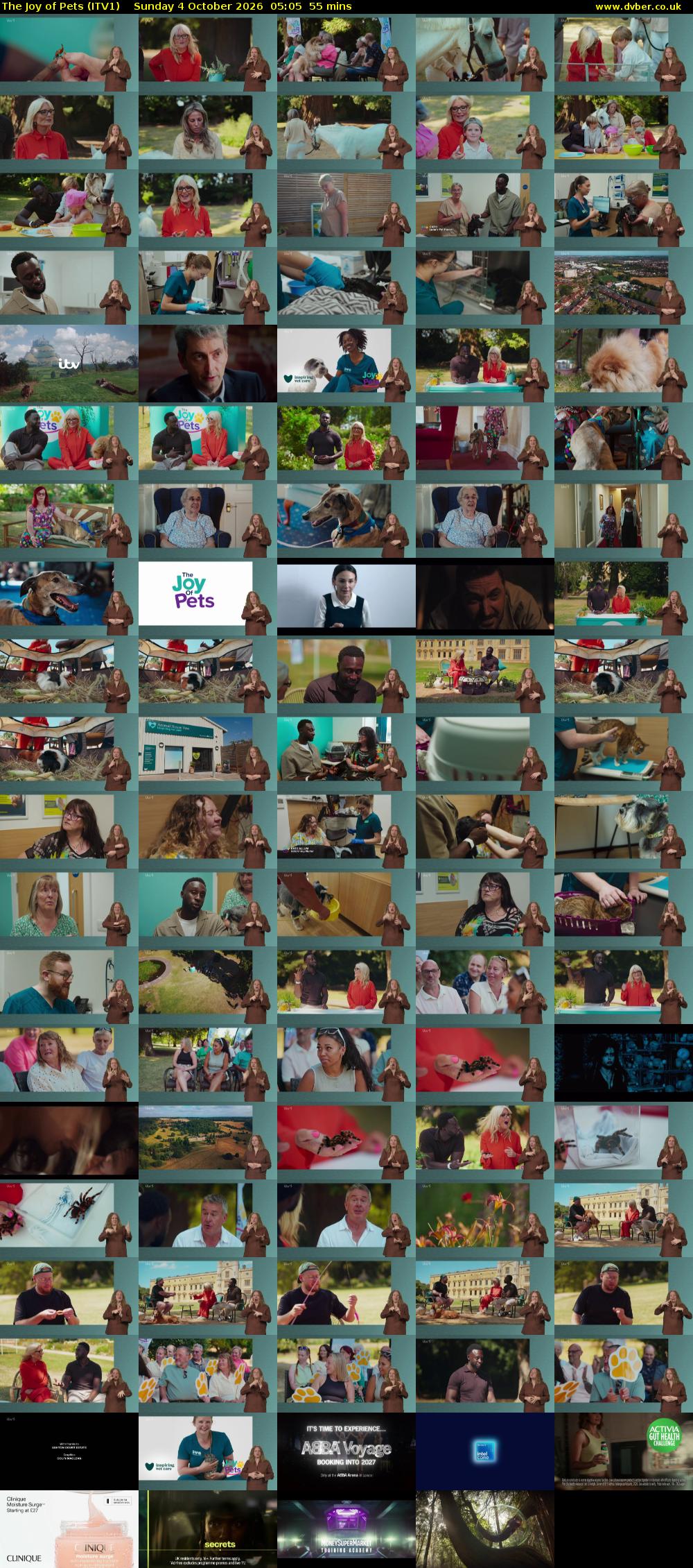 The Joy of Pets (ITV1) Sunday 4 October 2026 05:05 - 06:00