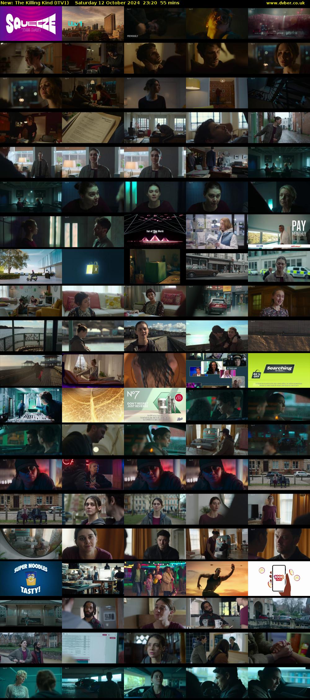 The Killing Kind (ITV1) Saturday 12 October 2024 23:20 - 00:15
