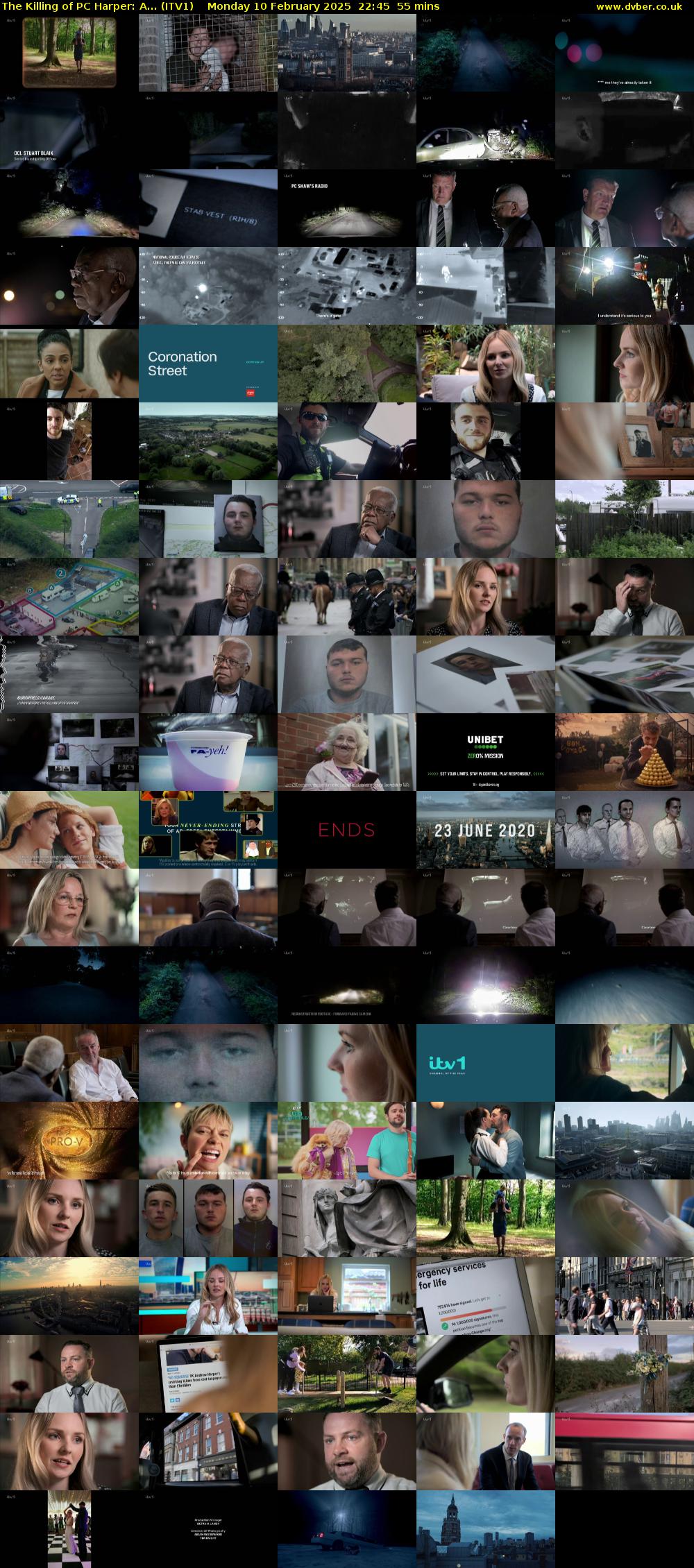 The Killing of PC Harper: A... (ITV1) Monday 10 February 2025 22:45 - 23:40