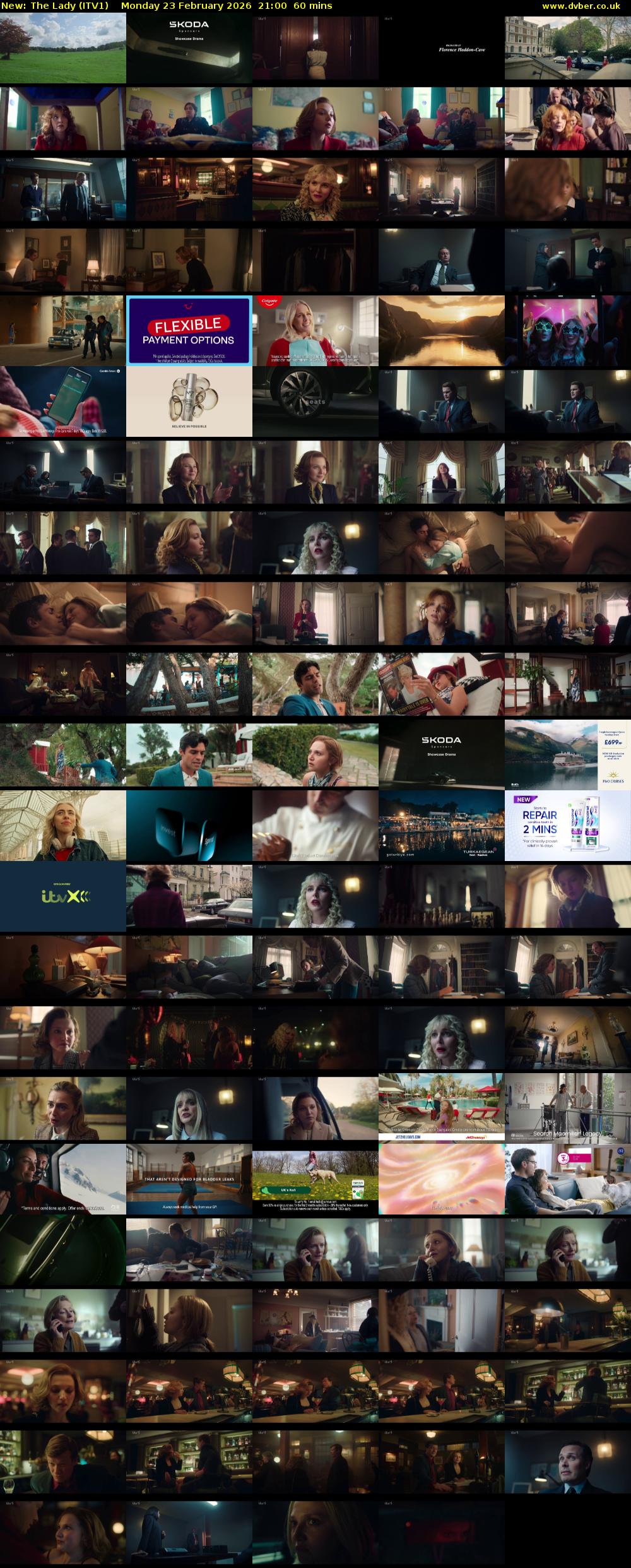 The Lady (ITV1) Monday 23 February 2026 21:00 - 22:00