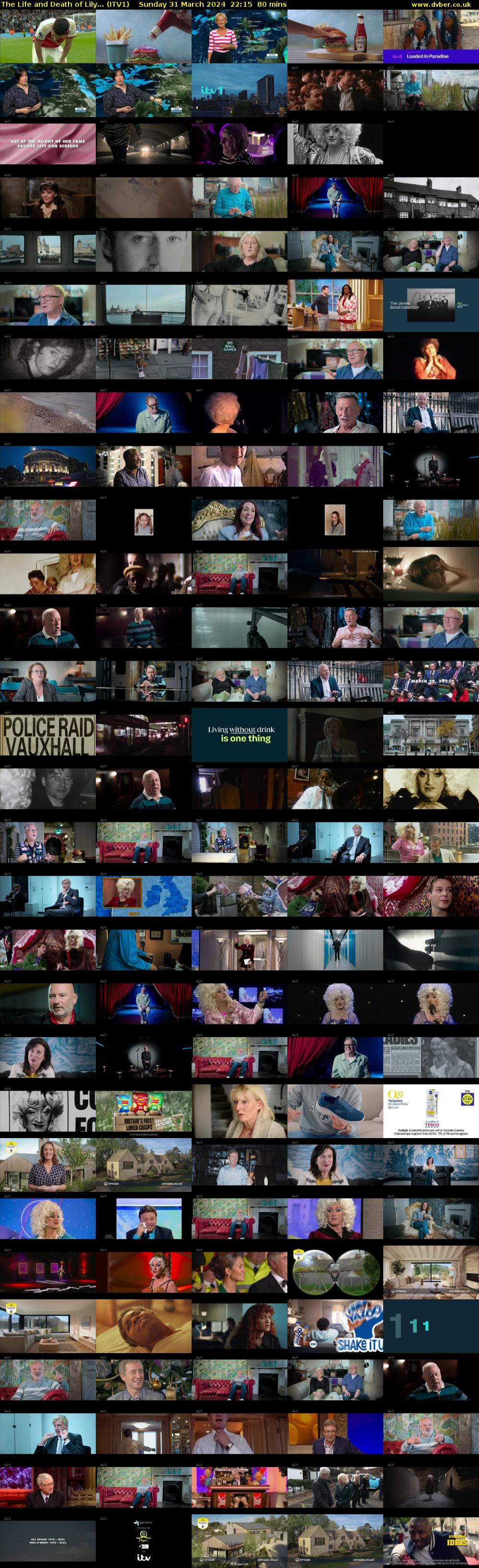 The Life and Death of Lily... (ITV1) Sunday 31 March 2024 22:15 - 23:35