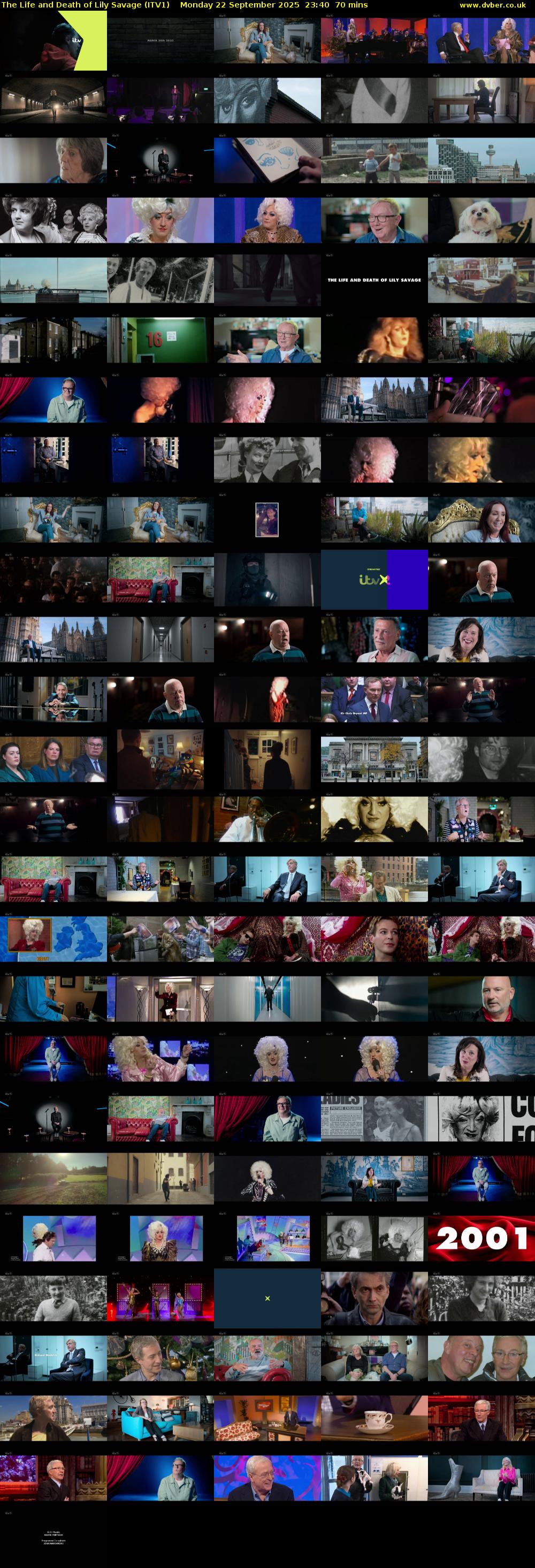 The Life and Death of Lily Savage (ITV1) Monday 22 September 2025 23:40 - 00:50