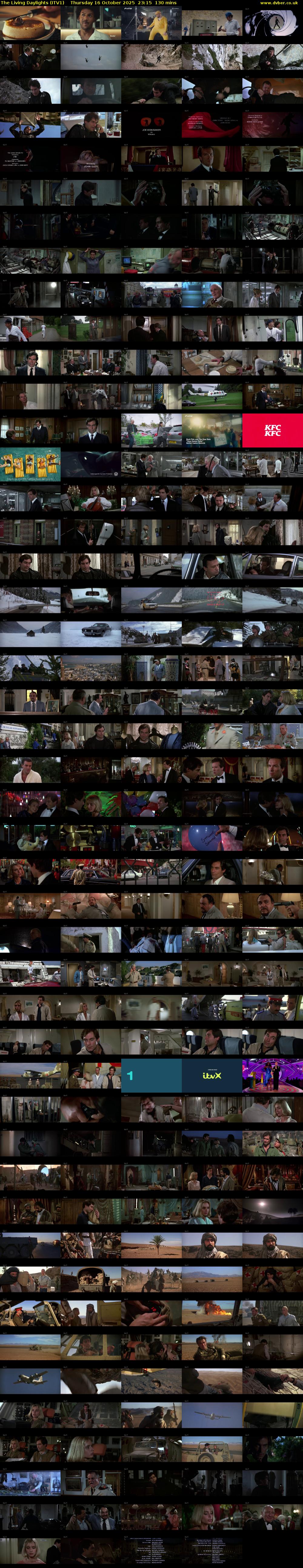 The Living Daylights (ITV1) Thursday 16 October 2025 23:15 - 01:25