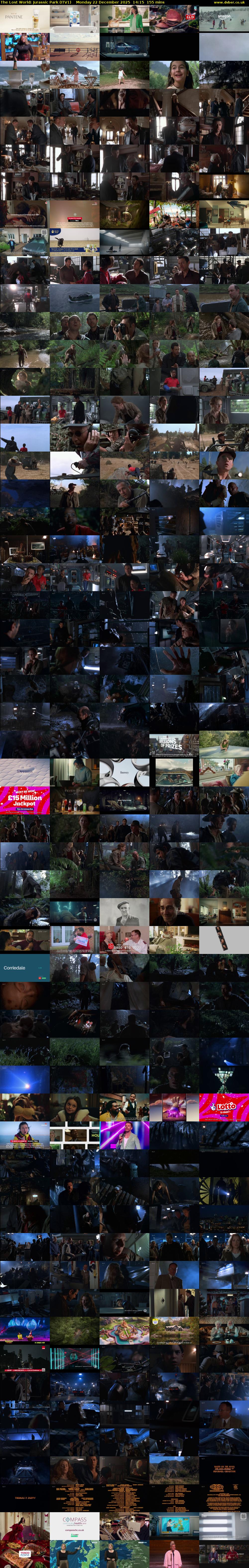 The Lost World: Jurassic Park (ITV1) Monday 22 December 2025 14:15 - 16:50