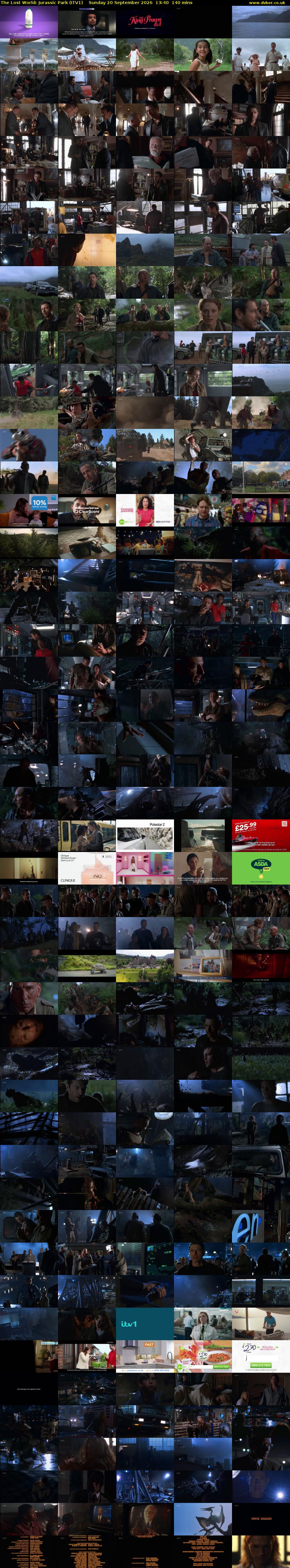 The Lost World: Jurassic Park (ITV1) Sunday 20 September 2026 13:40 - 16:00