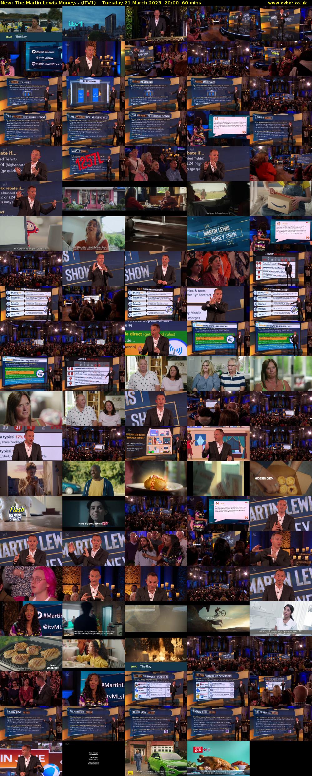 The Martin Lewis Money... (ITV1) Tuesday 21 March 2023 20:00 - 21:00