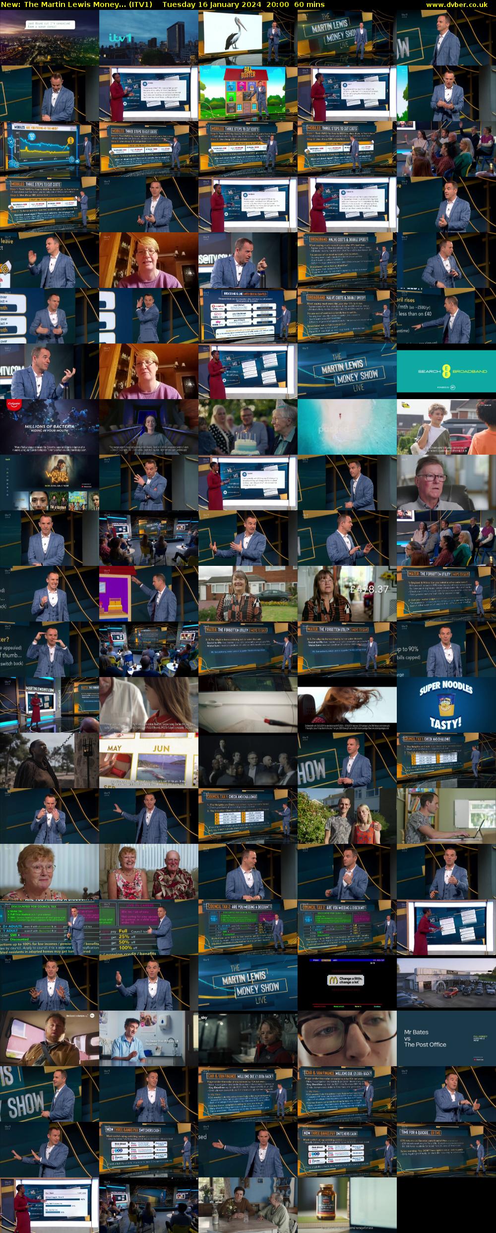 The Martin Lewis Money... (ITV1) Tuesday 16 January 2024 20:00 - 21:00