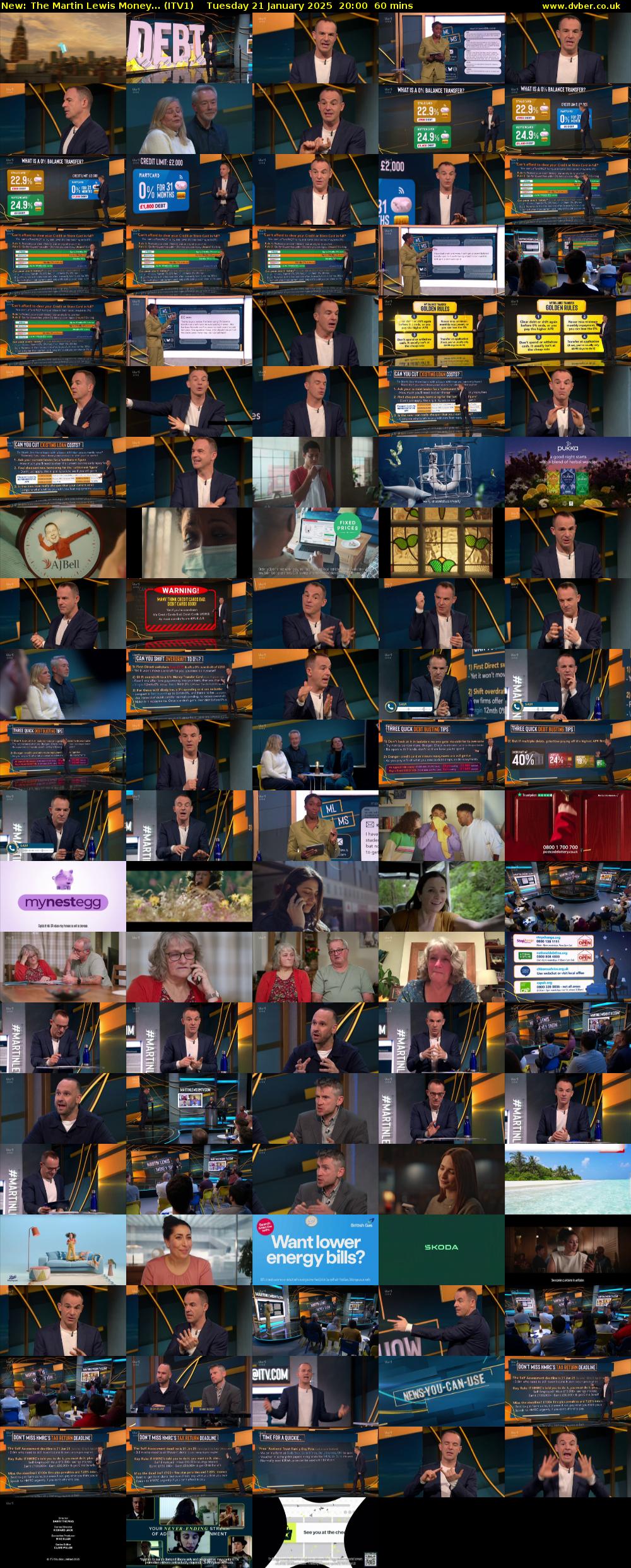 The Martin Lewis Money... (ITV1) Tuesday 21 January 2025 20:00 - 21:00