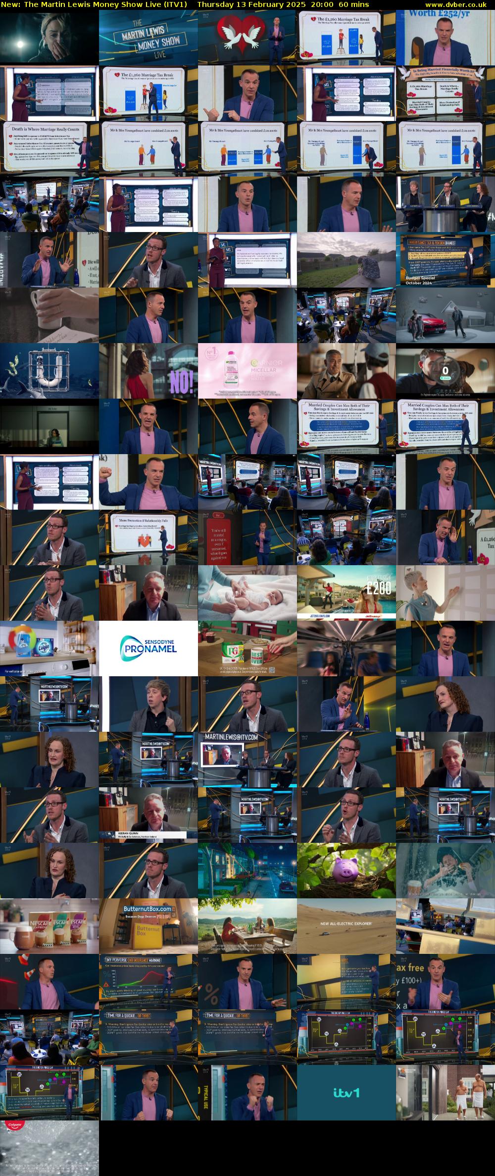 The Martin Lewis Money Show Live (ITV1) Thursday 13 February 2025 20:00 - 21:00