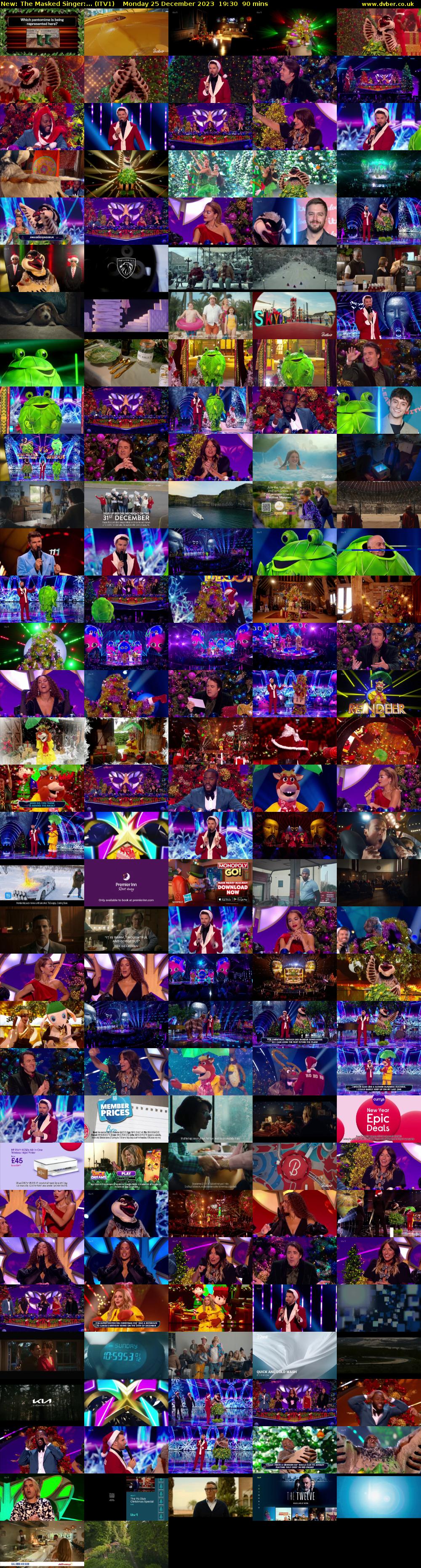 The Masked Singer:... (ITV1) Monday 25 December 2023 19:30 - 21:00