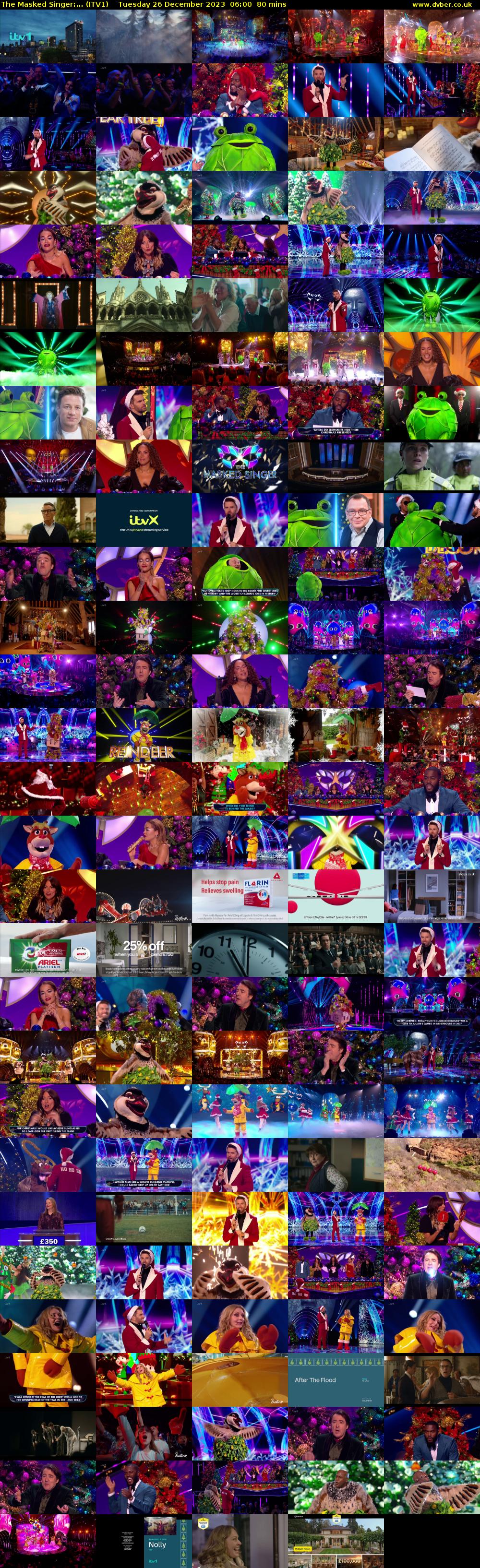 The Masked Singer:... (ITV1) Tuesday 26 December 2023 06:00 - 07:20
