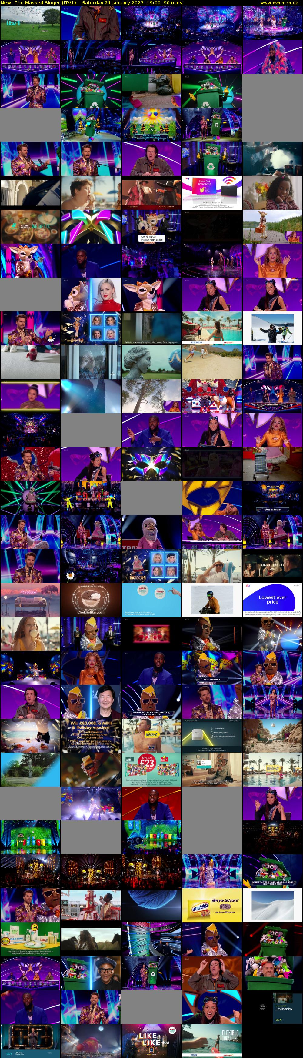 The Masked Singer (ITV1) Saturday 21 January 2023 19:00 - 20:30