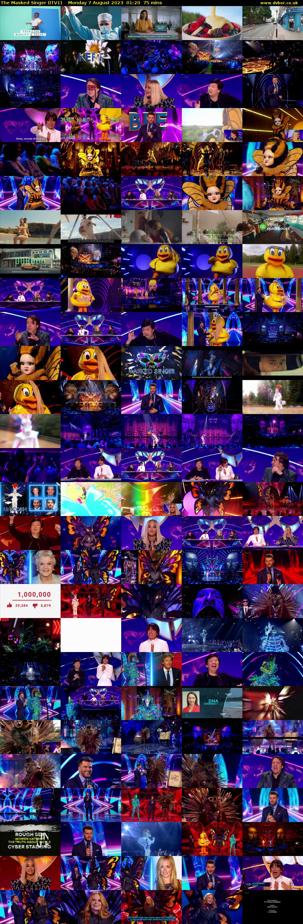 The Masked Singer (ITV1) Monday 7 August 2023 01:20 - 02:35