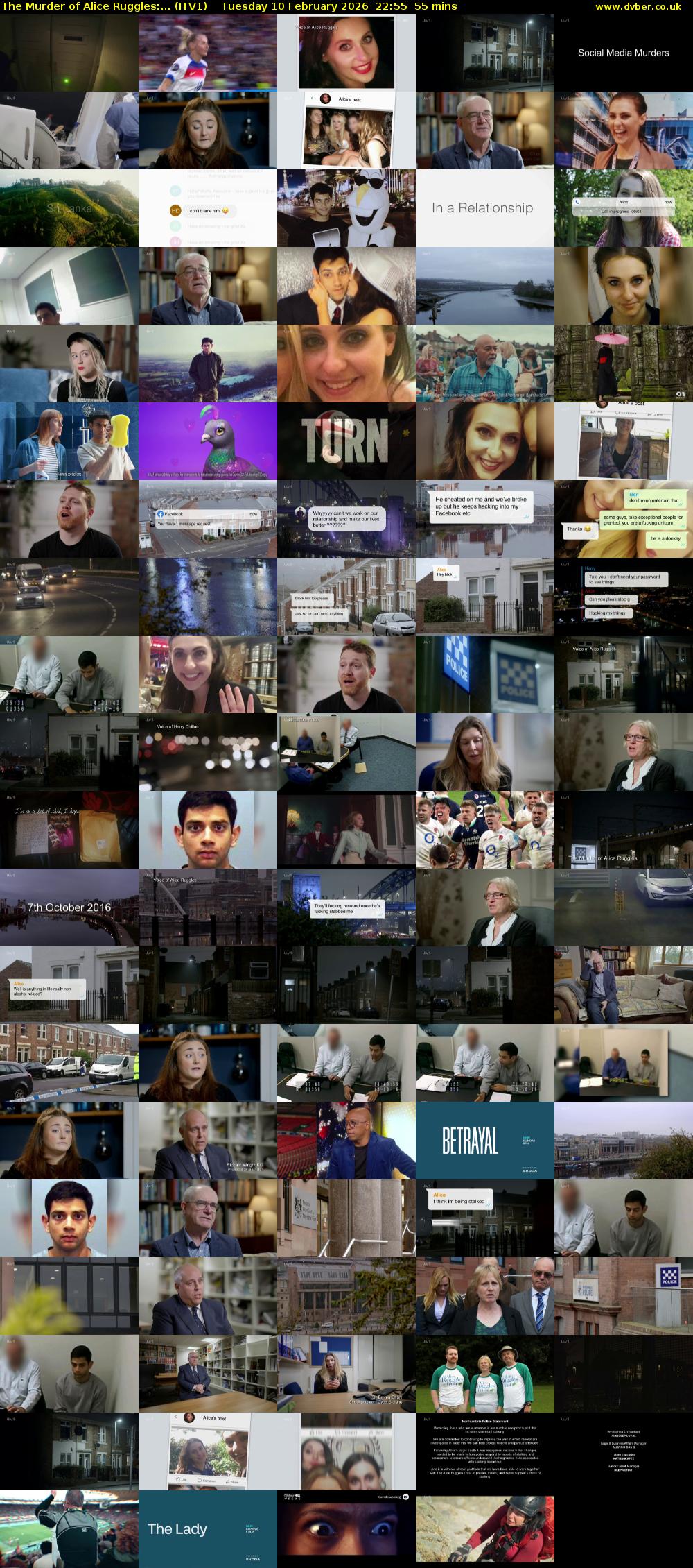 The Murder of Alice Ruggles:... (ITV1) Tuesday 10 February 2026 22:55 - 23:50