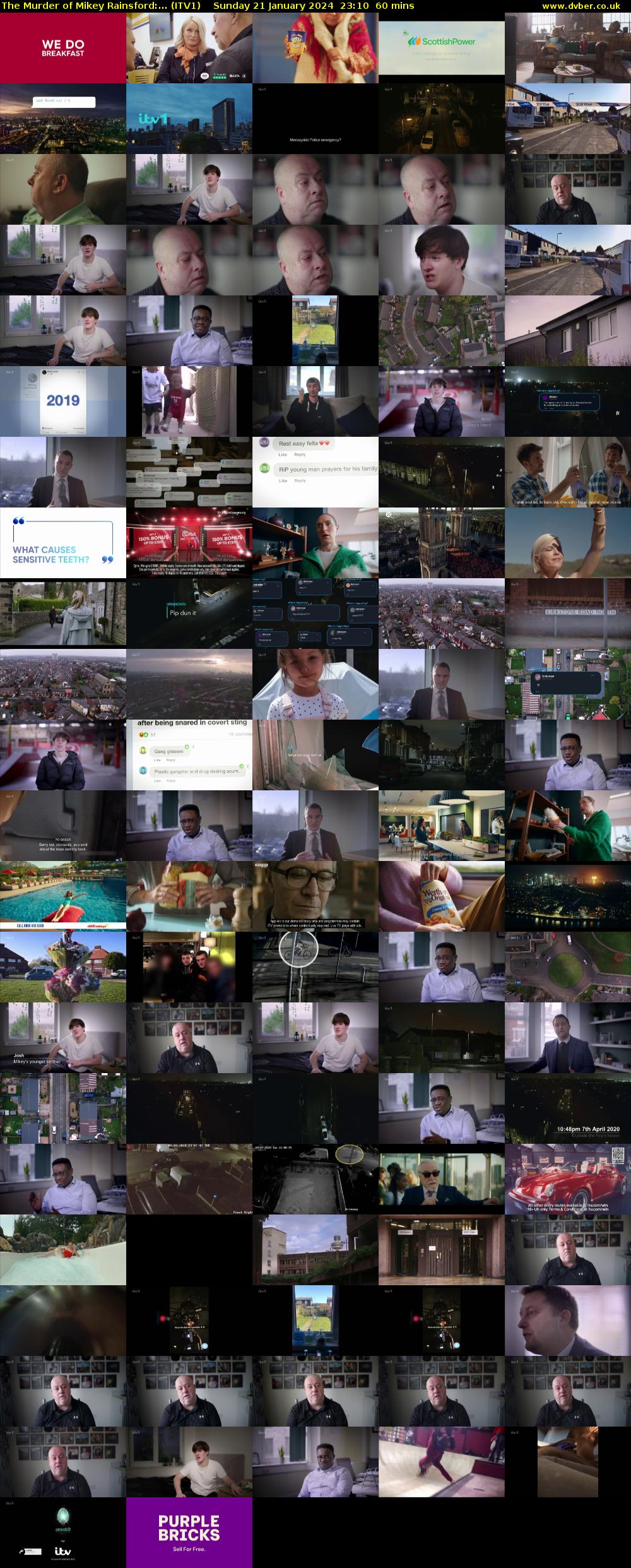 The Murder of Mikey Rainsford:... (ITV1) Sunday 21 January 2024 23:10 - 00:10