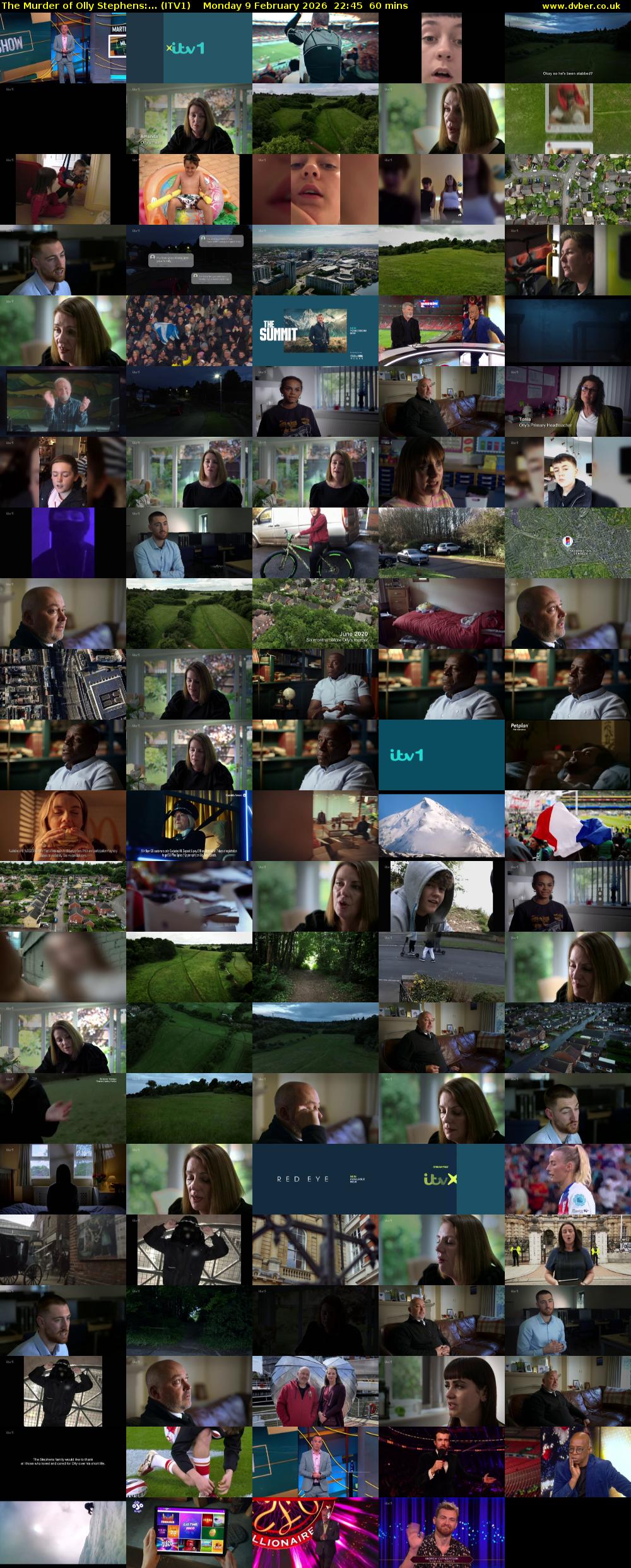 The Murder of Olly Stephens:... (ITV1) Monday 9 February 2026 22:45 - 23:45
