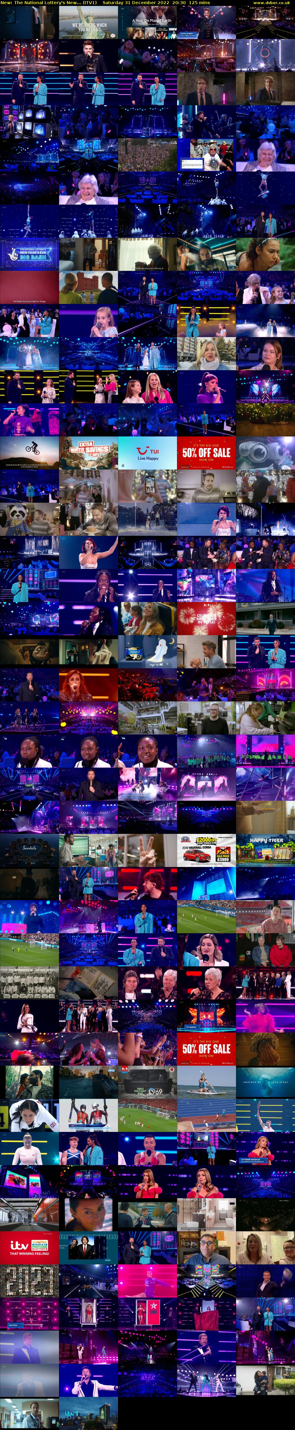 The National Lottery's New... (ITV1) Saturday 31 December 2022 20:30 - 22:35
