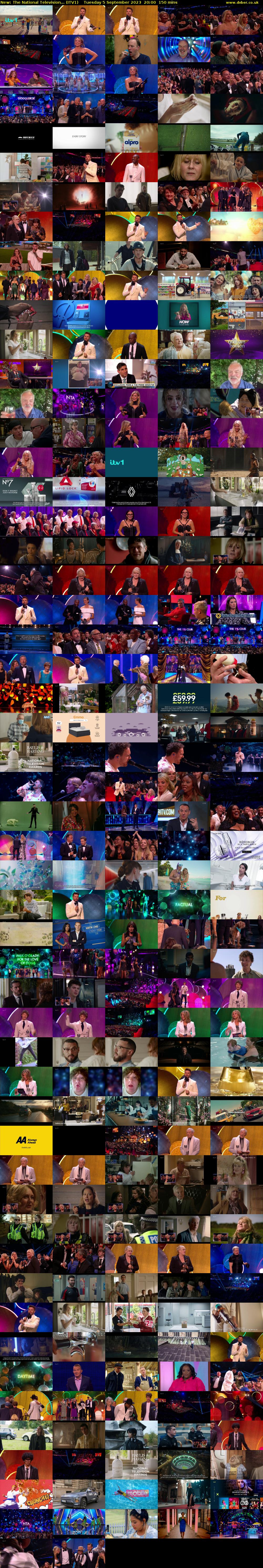 The National Television... (ITV1) Tuesday 5 September 2023 20:00 - 22:30