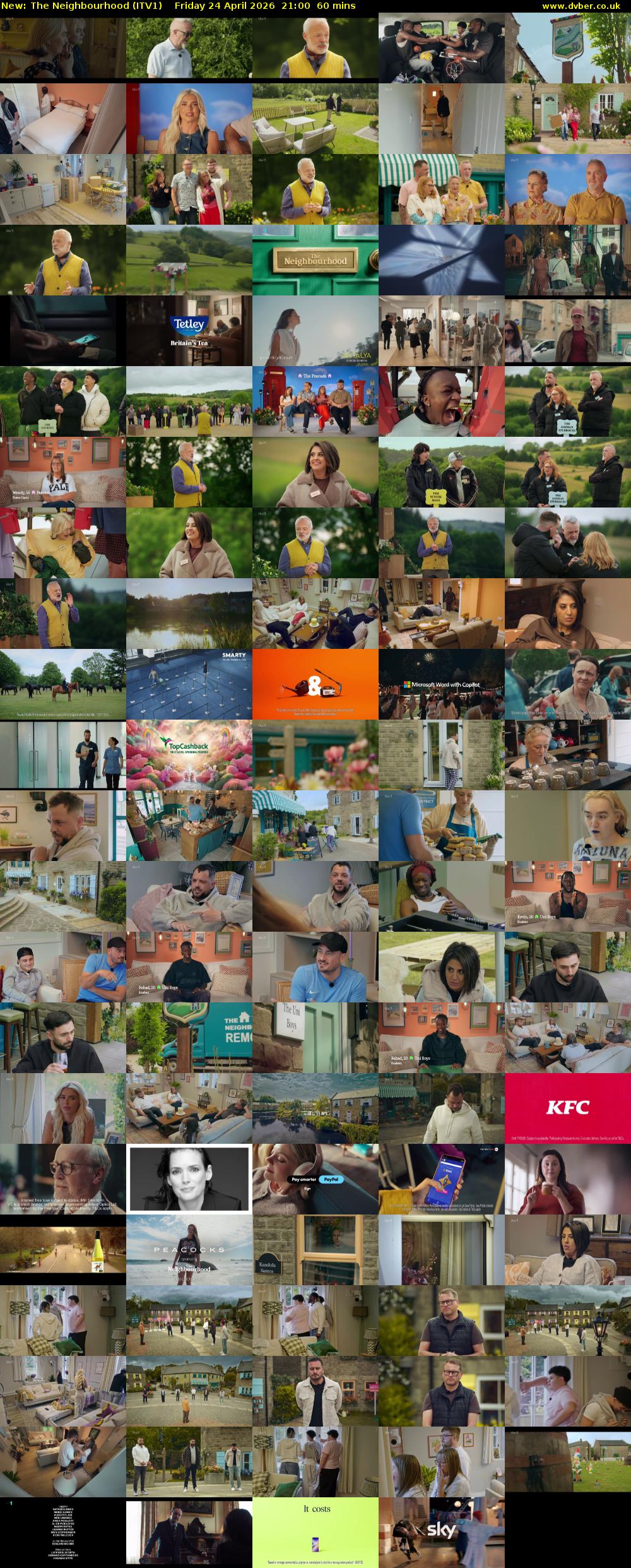 The Neighbourhood (ITV1) Friday 24 April 2026 21:00 - 22:00