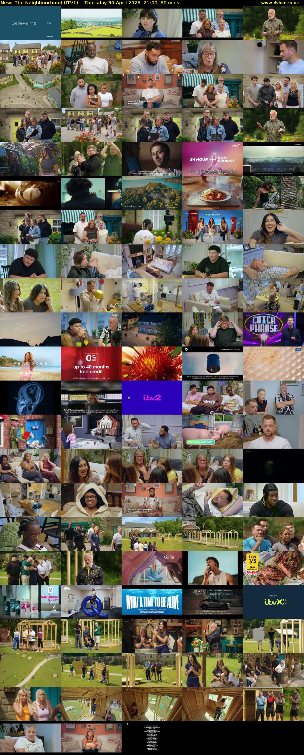 The Neighbourhood (ITV1) Thursday 30 April 2026 21:00 - 22:00