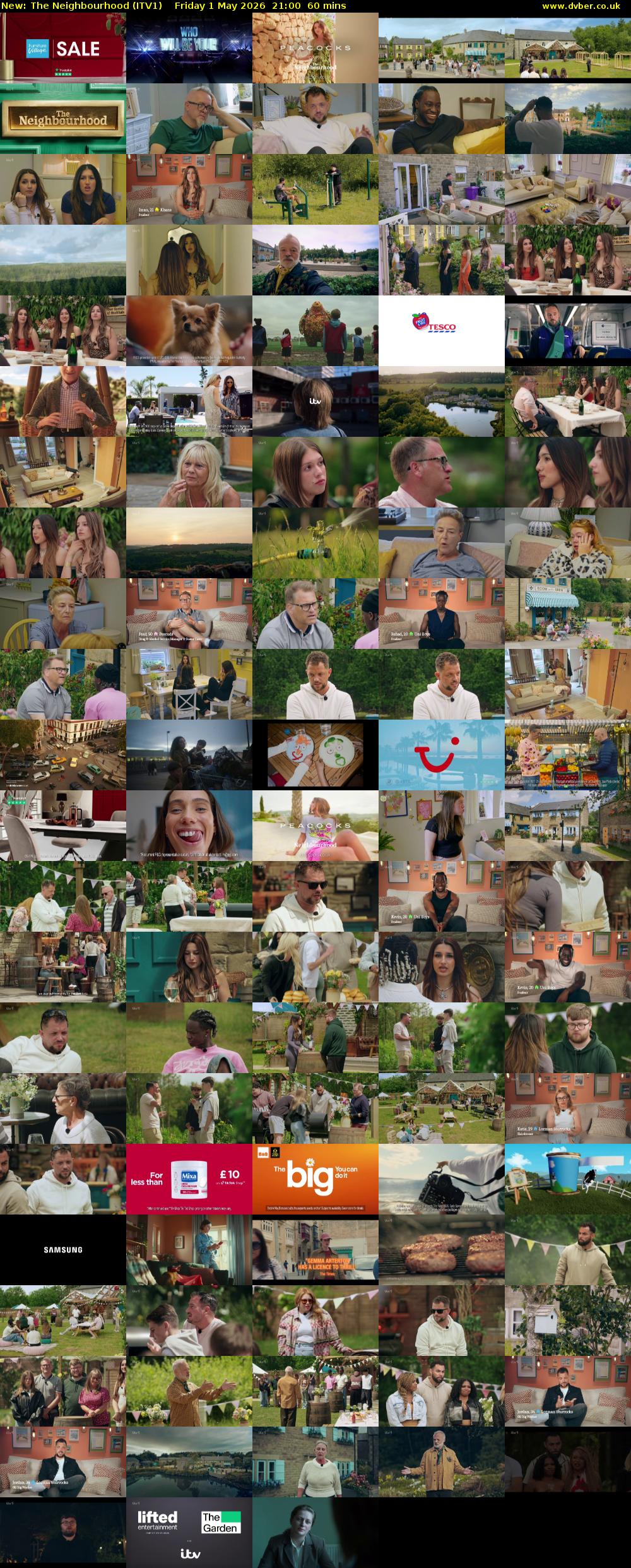 The Neighbourhood (ITV1) Friday 1 May 2026 21:00 - 22:00