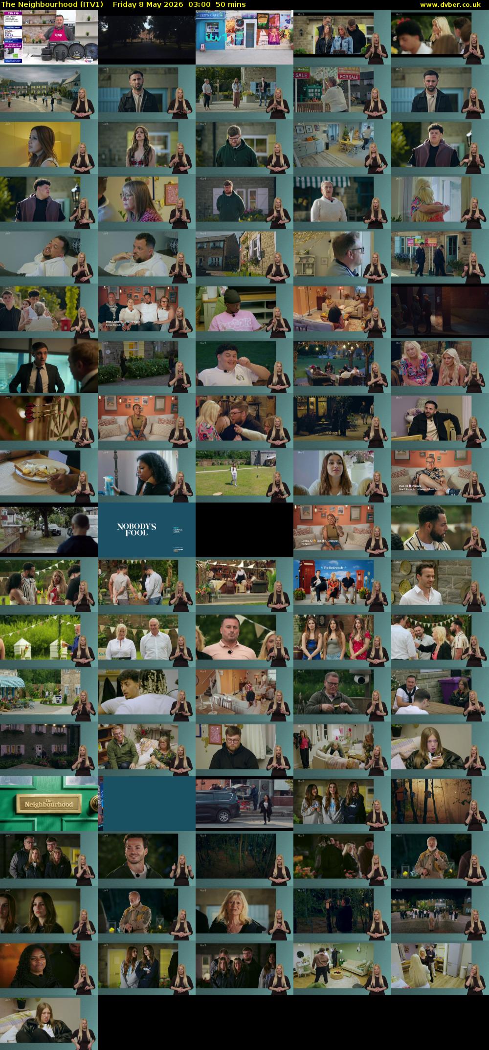 The Neighbourhood (ITV1) Friday 8 May 2026 03:00 - 03:50
