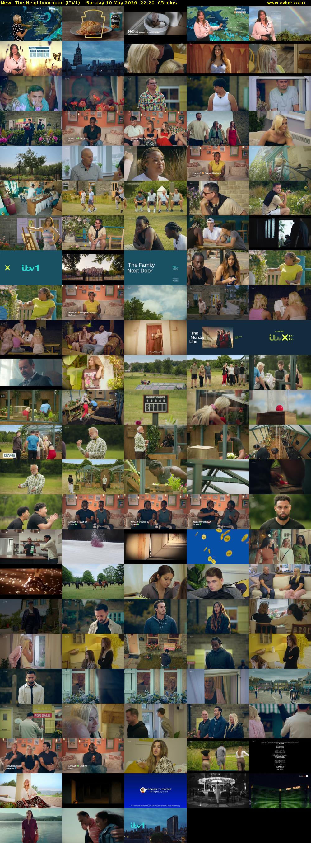 The Neighbourhood (ITV1) Sunday 10 May 2026 22:20 - 23:25