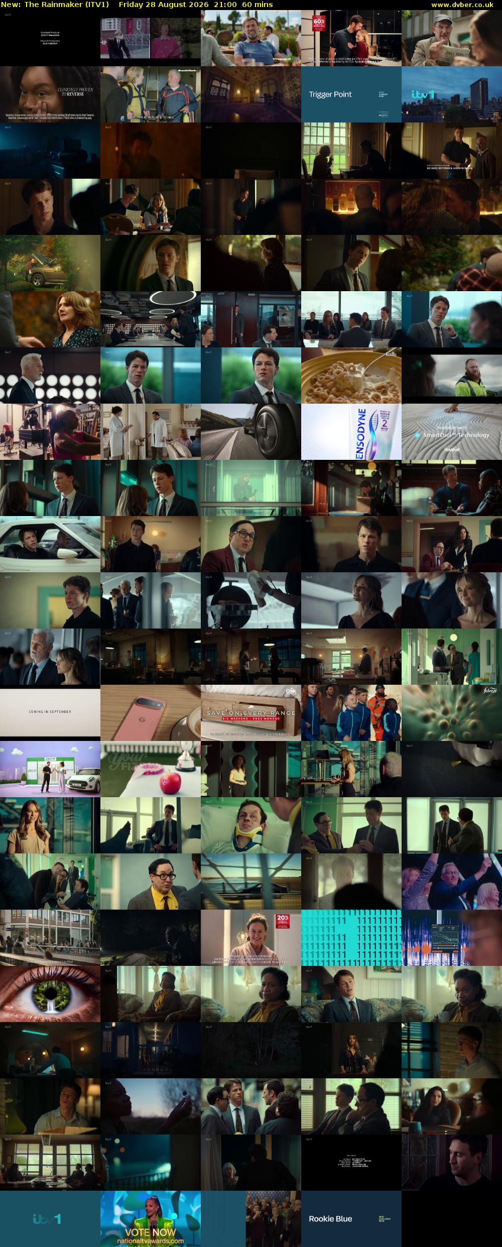 The Rainmaker (ITV1) Friday 28 August 2026 21:00 - 22:00
