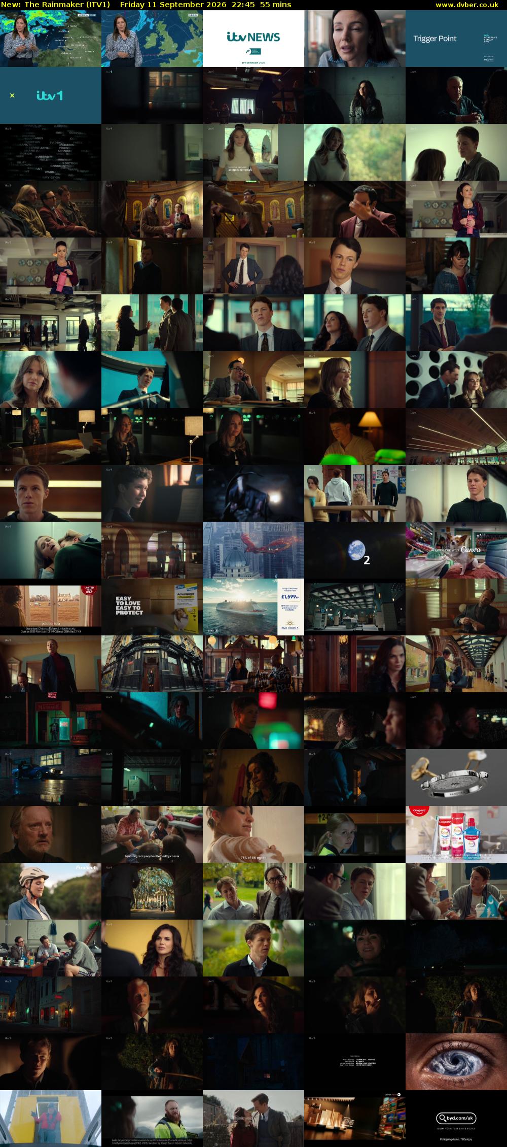 The Rainmaker (ITV1) Friday 11 September 2026 22:45 - 23:40