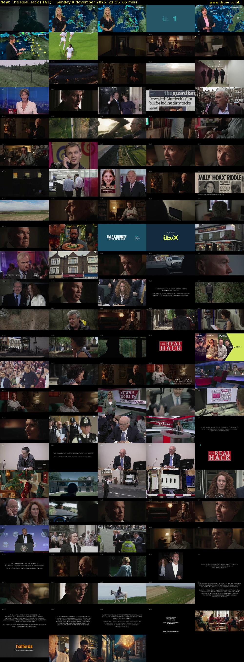 The Real Hack (ITV1) Sunday 9 November 2025 22:15 - 23:20