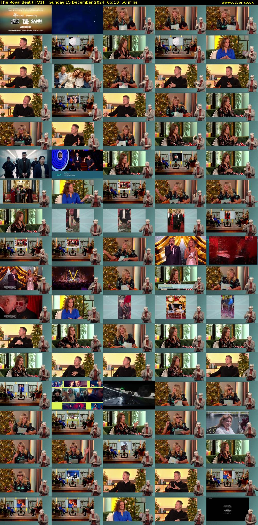 The Royal Beat (ITV1) Sunday 15 December 2024 05:10 - 06:00