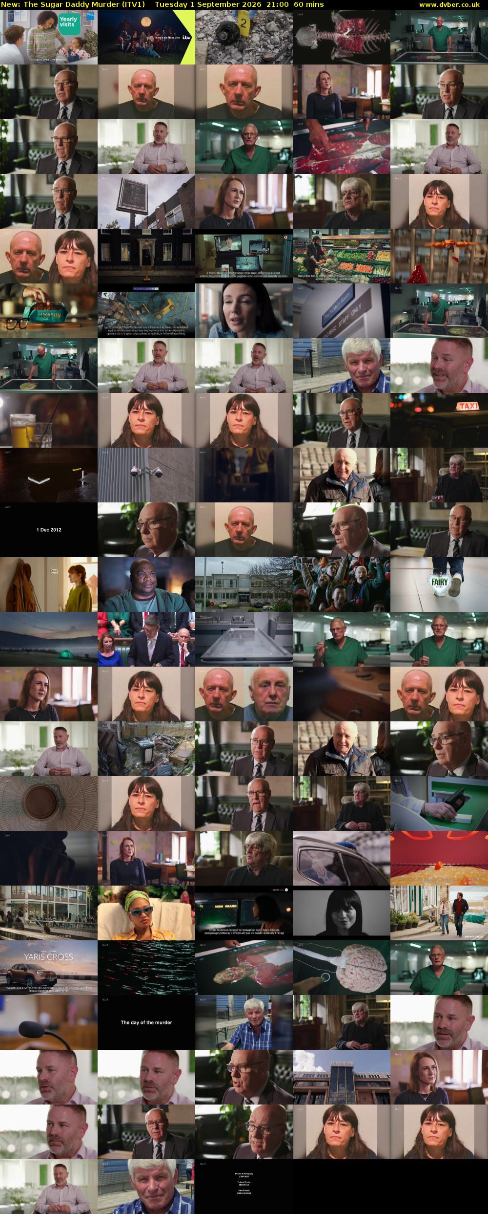 The Sugar Daddy Murder (ITV1) Tuesday 1 September 2026 21:00 - 22:00